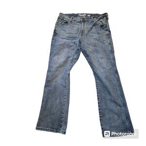 Men's Blue Bootcut Jeans